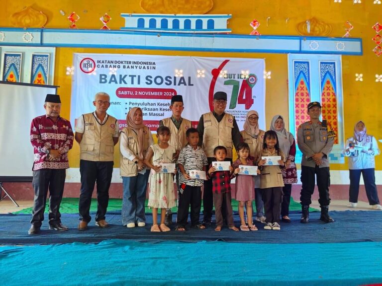 Wakil Ketua II DPRD Banyuasin Hadiri Bhakti Sosial IDI