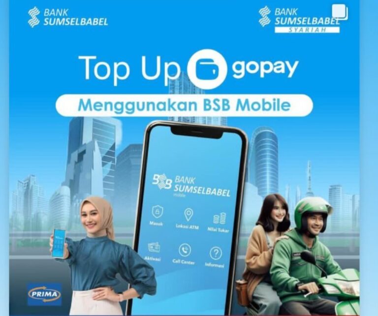 Gampang Banget! Isi Saldo OVO, Dana, dan Lainnya Kini Lewat Bank Sumsel Babel