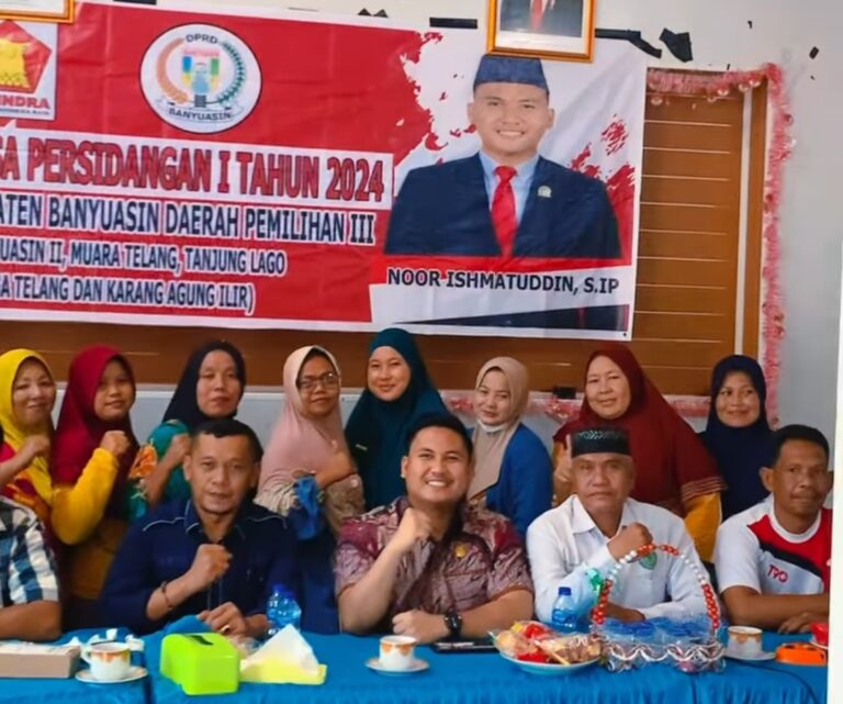 Anggota DPRD Banyuasin Noor Ishmatuddin Serap Aspirasi Masyarakat Desa Muara Sungsang
