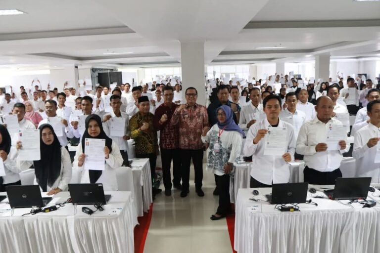 Ribuan Honorer Banyuasin Riang Gembira, Pergantian Tahun Jadi Kado Istimewa Lantaran Lulus PPPK