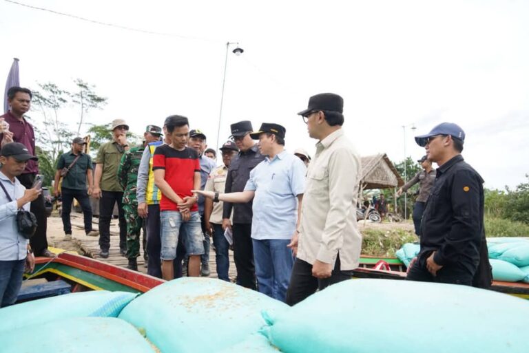 Pj Bupati Banyuasin Dampingi Wamen Kunker ke Tanjung Lago