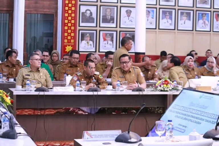 Pj. Bupati Banyuasin Hadiri Rapat Koordinasi Pengawasan Pemerintah Daerah