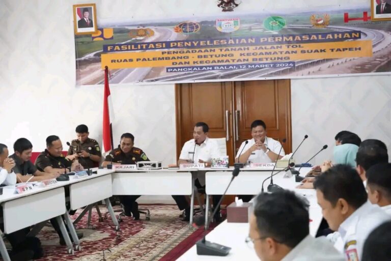 Bupati Banyuasin Minta Sebelum Lebaran, Tol Bisa Difungsionalkan