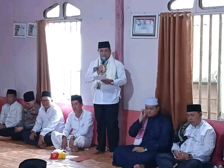 Bupati Banyuasin Ajak Masyarakat Bangun Masjid dalam Safari Ramadhan
