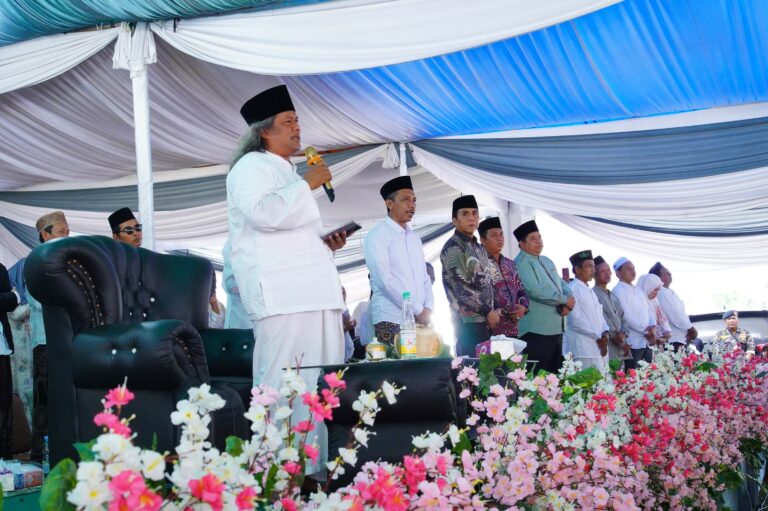 Wabup Muba Hadiri Haul dan Tasyakuran Keluarga Sugeng Budiarto di Tungkal Jaya