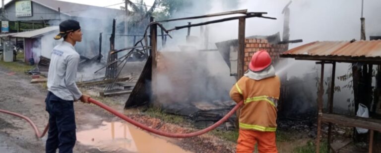 Sigap dan Tangguh, Tim Damkar dan BPPD Muba Berhasil Jinakkan Kobaran Api di Desa Epil