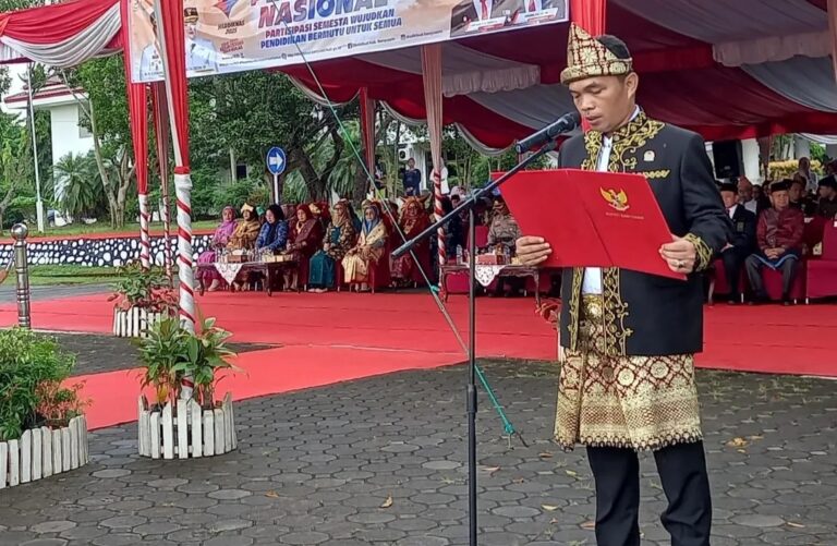 Anggota DPRD Banyuasin Sucipto SH Hadiri Upacara HARDIKNAS 2025, Bacakan Teks Pembukaan UUD 1945