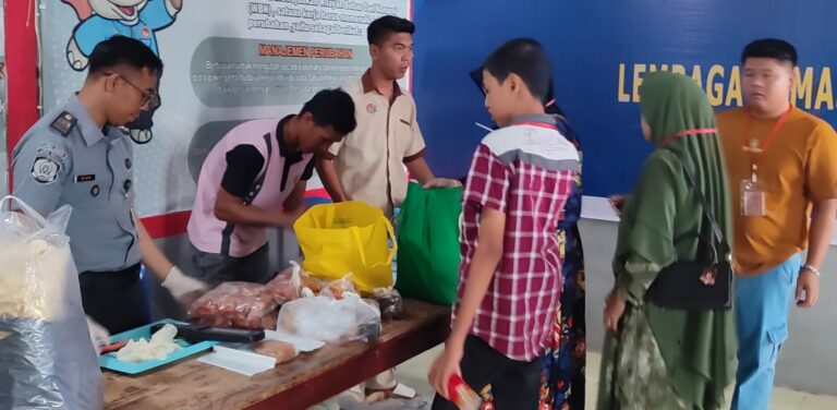 Ratusan Pengunjung Nikmati Momen Lebaran Idul Adha Bareng Warga Binaan Lapas Sekayu