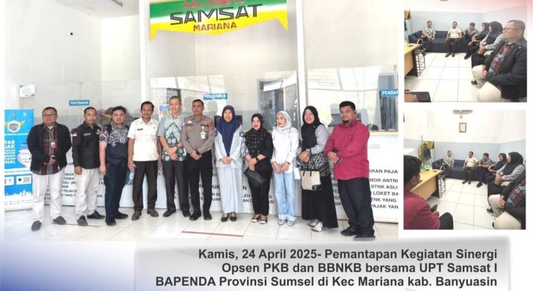 Pemantapan Sinergi Opsen PKB dan BBNKB di Kecamatan Mariana