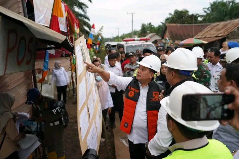 Wujudkan Janji, Bupati Askolani Launching Rehab Jembatan Tanah Kering Pulau Rimau