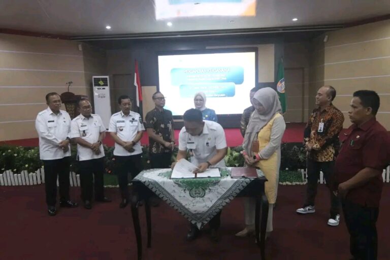 Pemkab Banyuasin dan BSI Palembang Jalin Kerjasama Salurkan KUR dan Kembangkan BUMDes