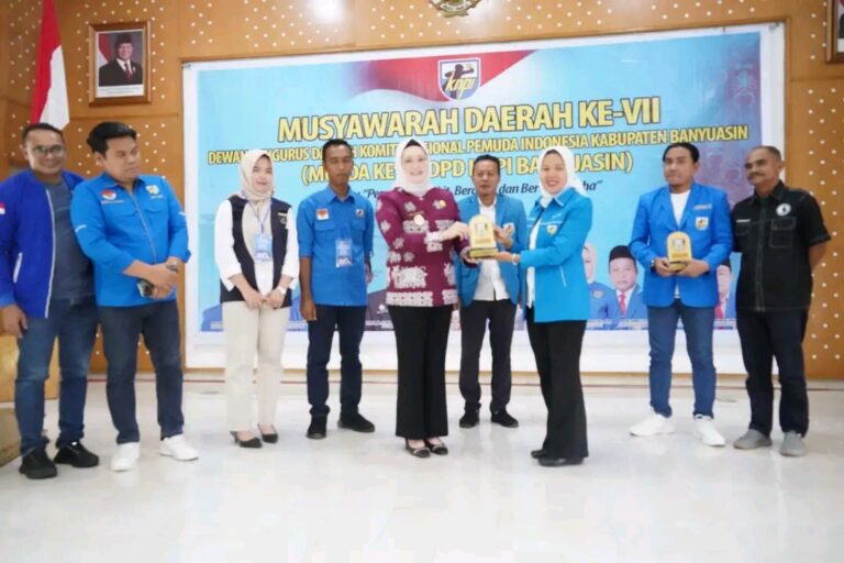 Wadah Potensi Bagi Para Pemuda, Wakil Bupati Banyuasin Membuka Kegiatan Musda KNPI Banyuasin