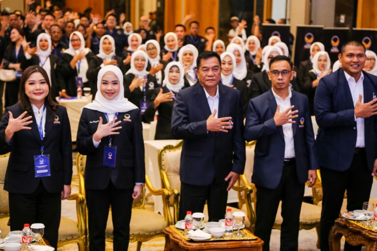 Bupati Toha dan Anggota DPRD Muba Ikuti Diklat Kepemimpinan Partai NasDem se-Sumsel