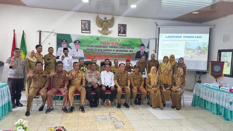 FOKUS LAIS Resmi Diluncurkan, Perkuat Kolaborasi Pengelolaan Sampah di Kecamatan Lais