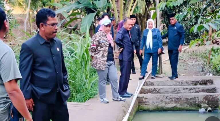 Komisi III DPRD Banyuasin Gelar Inspeksi Mendadak ke PT. KAM Terkait Dugaan Pembuangan Limbah Cair