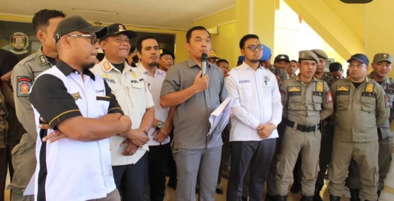 Anggota DPRD Banyuasin H. Sucipto, SH., Serap Aspirasi Pedagang Pasar Baru Pangkalan Balai