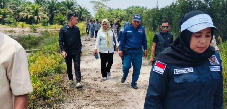 Komisi III DPRD Banyuasin Sidak ke Tungkal Ilir, Tindaklanjuti Keluhan Warga Terkait Banjir di Lahan Perkebunan