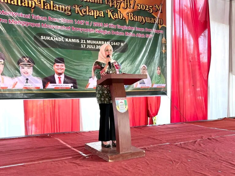 Wabup Netta Buka “Gebyar Tahun Baru Islam 1447 H” Di Talang Kelapa