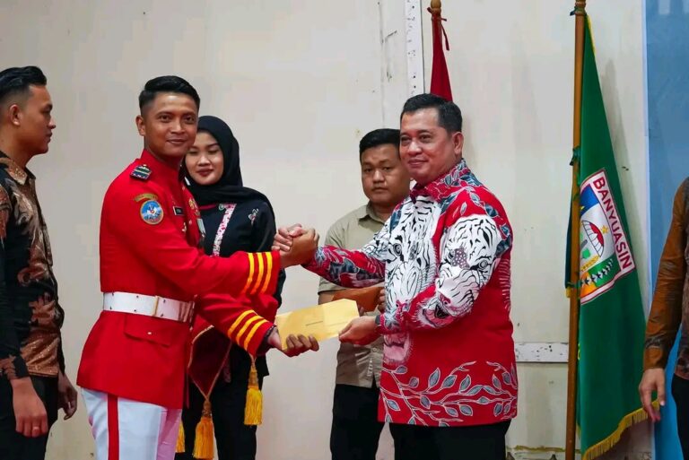 Bupati Banyuasin Apresiasi Tim Paskibraka