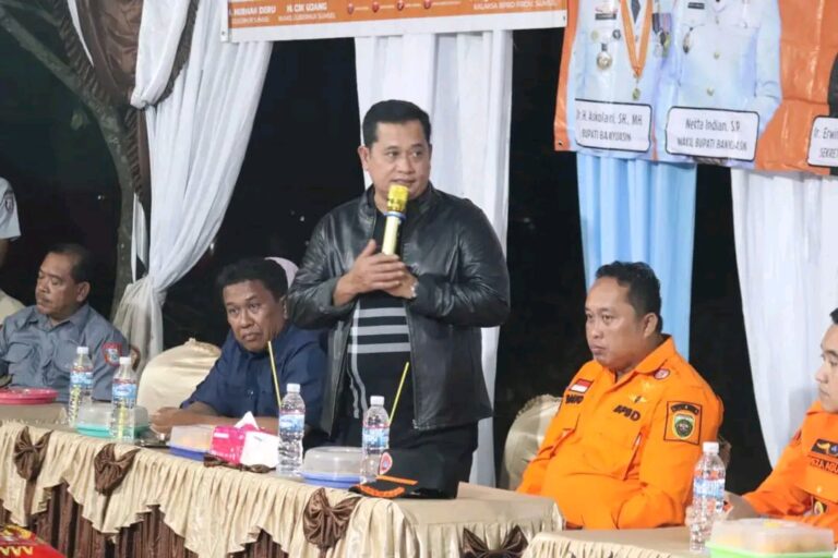 Gerak Cepat! Bupati Banyuasin Turun Langsung Berikan Bantuan Korban Puting Beliung