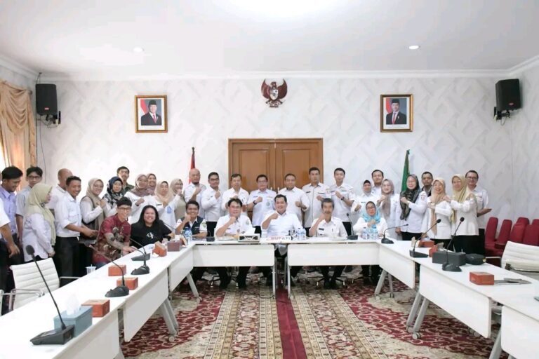 Tingkatkan Potensi Peternakan di Banyuasin, Bupati Askolani Audiensi Bersama Dinas Ketahanan Pangan dan Peternakan Sumsel