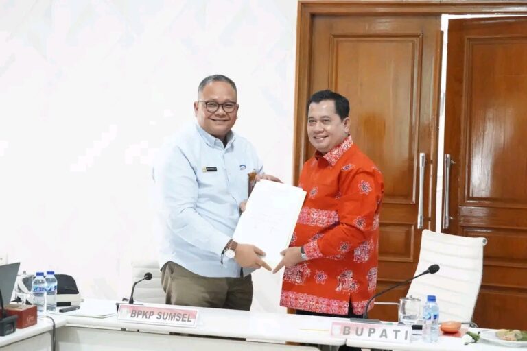 Bupati Banyuasin dan BPKP Provinsi Bahas Strategi Percepatan dan Penyerapan Anggaran