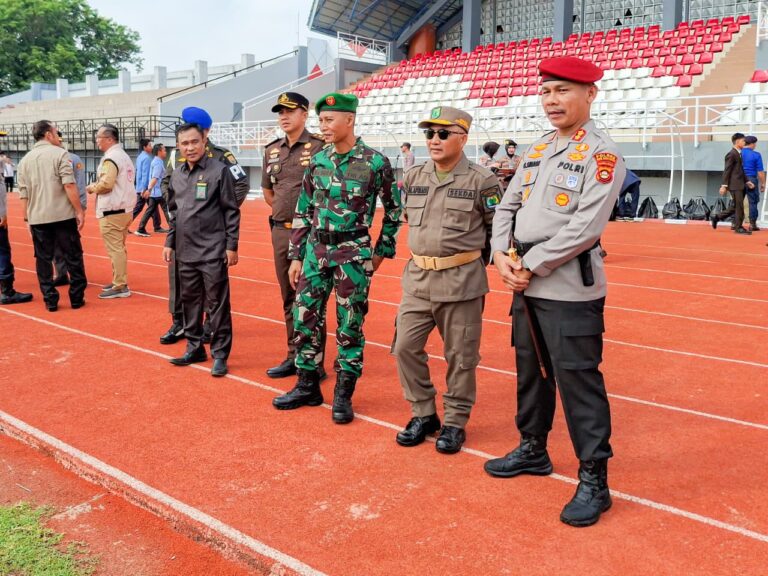 Jelang Porprov ke-XV dan Peparprov ke-V, Pemkab Muba Apel Gelar Pasukan Pengamanan, Kesehatan dan Kebersihan