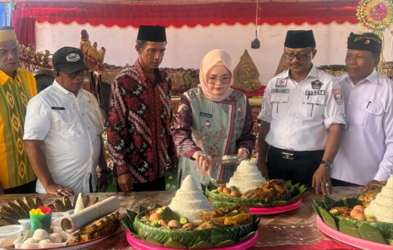 Wabup Banyuasin Hadiri Acara Bersih Desa Pangestu Ke-53, Apresiasi Kebersamaan Warga