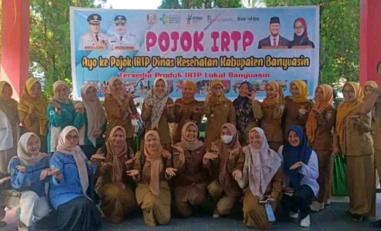 Dinas Kesehatan Banyuasin Hadirkan “Pojok IRTP” untuk Dukung Pelaku Usaha Pangan Rumahan