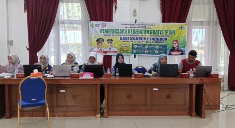 Masyarakat Banyuasin Bisa Cek Kesehatan Gratis di Puskesmas