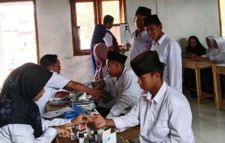 DINAS KESEHATAN  BANYUASIN GELAR PKG DAN POSYANDU BALITA