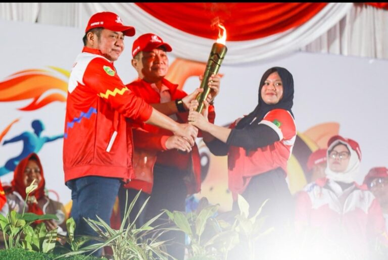 Spektakuler Pembukaan Porprov ke-XV di Muba Berlangsung Meriah