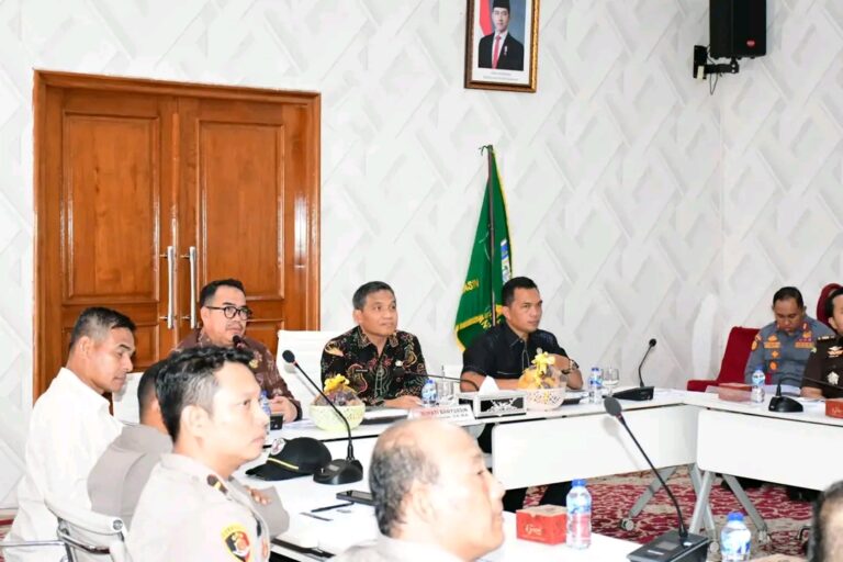 Gelar Rapat Lanjutan, Pemkab Banyuasin Matangkan Relokasi Pedagang Pasar Pangkalan Balai ke Pasar Rakyat Cangkring