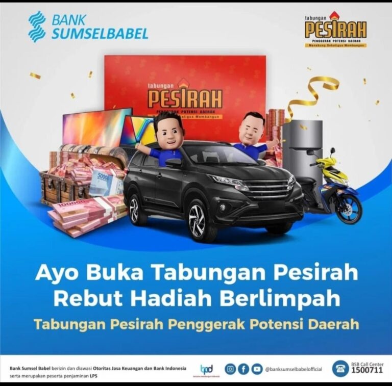 Bank Sumsel Babel Bertabur Hadiah
