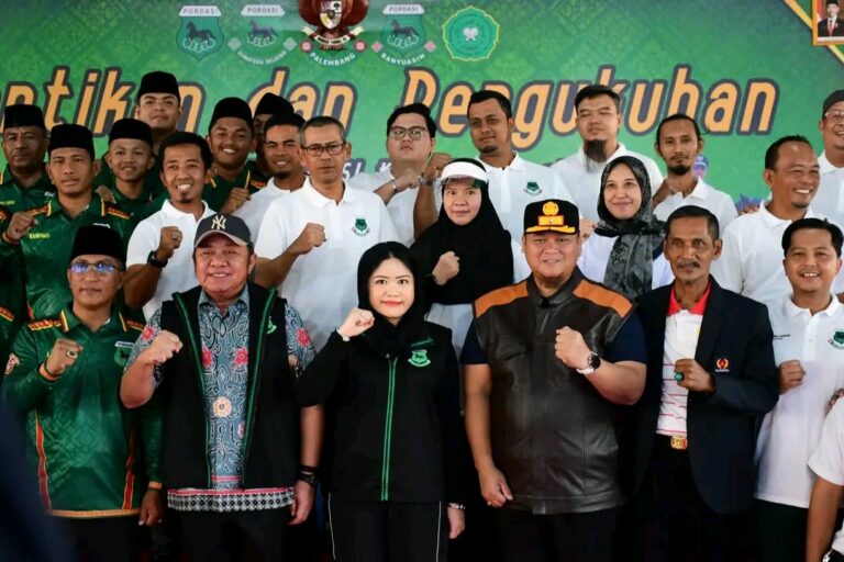 Sekda Banyuasin Hadiri Pelantikan PORDASI Banyuasin