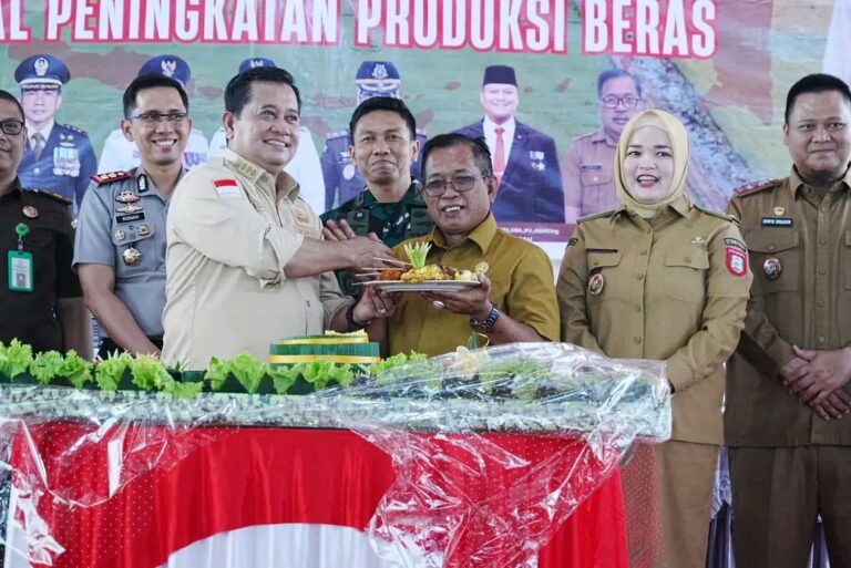 Pemkab Banyuasin Gelar Tasyakuran Swasembada Pangan Sebagai Peringkat I Nasional