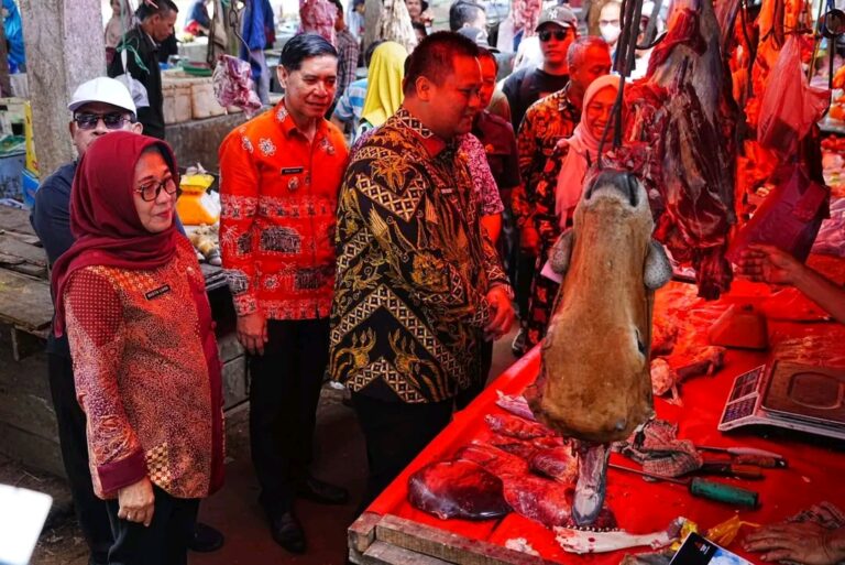 Pemkab Banyuasin Pastikan Keamanan Pangan Dengan Sidak Pasar