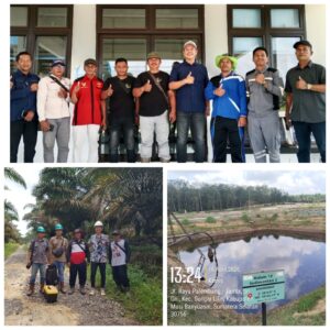 Memastikan Tidak ada Pencemaran limbah, Perangkat dan Tokoh Masyarakat Melakukan Pengecekan Langsung ke PKS SIAP