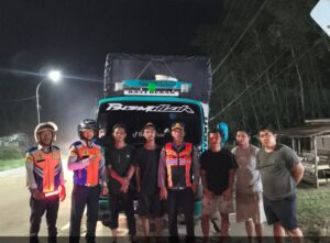 Dishub Banyuasin Gencar Sosialisasi, Ingatkan Sopir Tak Parkir Sembarangan di Jalintim