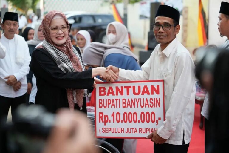 Safari Ramadan Banyuasin 2026 Resmi Ditutup, Netta Indian: Perkuat Silaturahmi dan Kepedulian Sosial