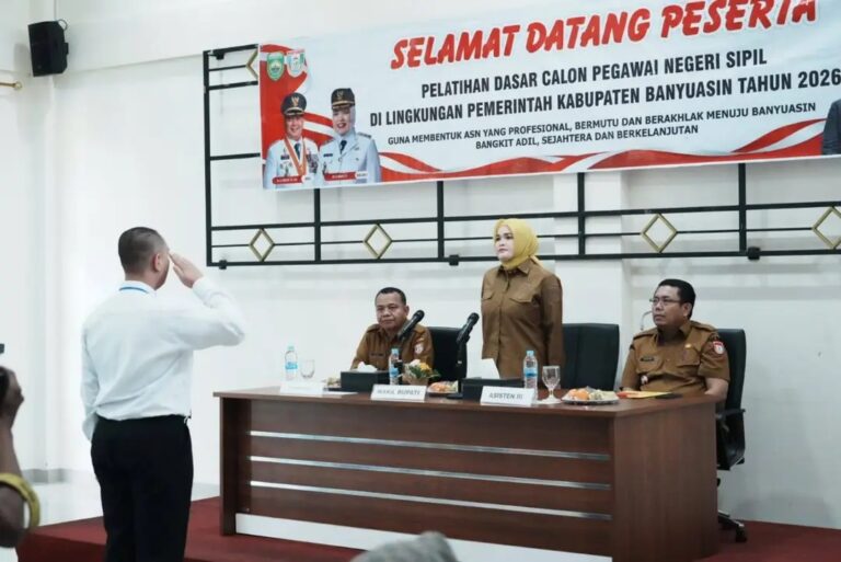 Wabup Netta Tutup Latsar CPNS Banyuasin 2026, Cetak ASN Berintegritas dan Inovatif
