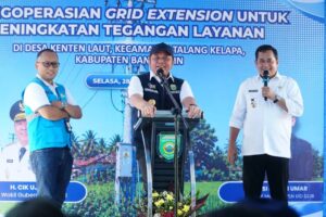 Gubernur Herman Deru Resmikan Grid Extension PLN di Banyuasin, Perkuat Stabilitas Listrik dan Dukung Pertumbuhan Ekonomi