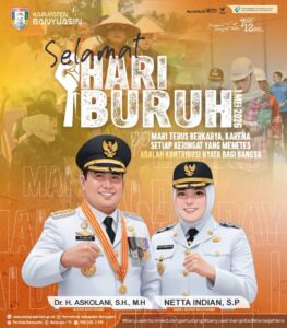 Pemkab Banyuasin Ucapkan Selamat Hari Buruh 1 Mei 2026