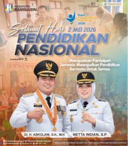 Bupati Banyuasin Sampaikan Pesan Hari Pendidikan Nasional 2 Mei 2026
