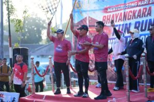 Bupati Askolani Dukung Bhayangkara Fun Run 2026, Banyuasin Hidupkan Semangat Sehat dan Kebersamaan