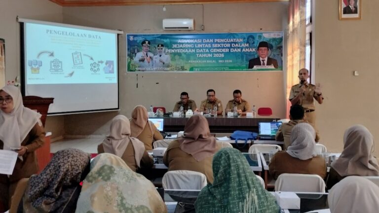 Pemkab Banyuasin Perkuat Sinergi Penyediaan Data Gender dan Anak Tahun 2026