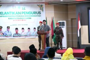 Pemuda Muhammadiyah Banyuasin Dilantik, Sekda Dorong Kader Jadi Pemimpin Masa Depan