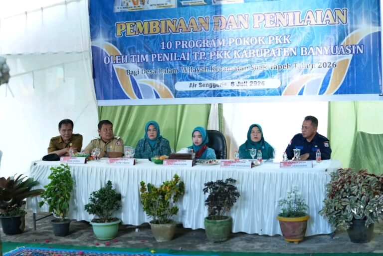 TP PKK Banyuasin Optimalkan 10 Program Pokok PKK hingga Tingkat Desa