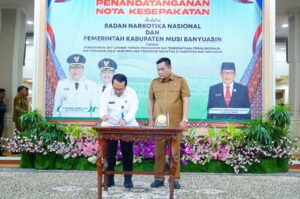 Bupati Perkuat Benteng Antinarkoba di Muba