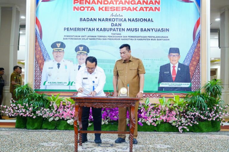 Bupati Perkuat Benteng Antinarkoba di Muba
